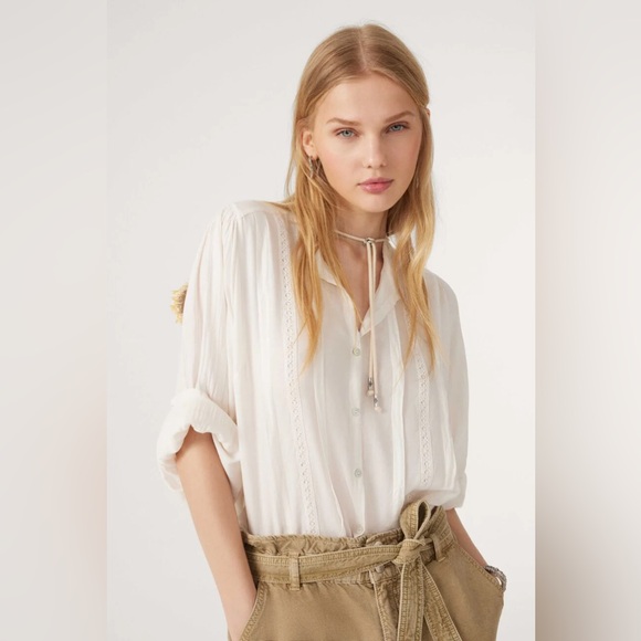 ba&sh Tops - BASH PARIS TIMBRA SHIRT size Xs‎